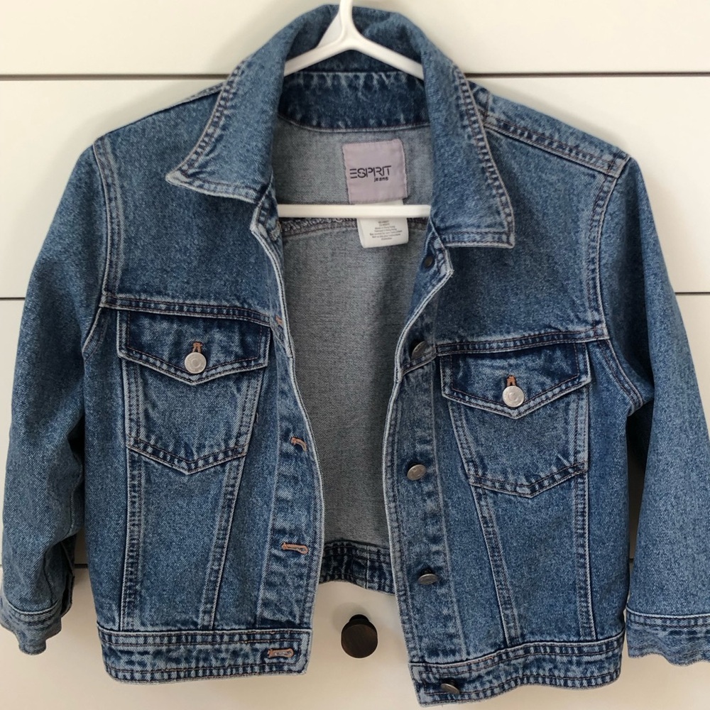Esprit Cropped Denim Jacket
